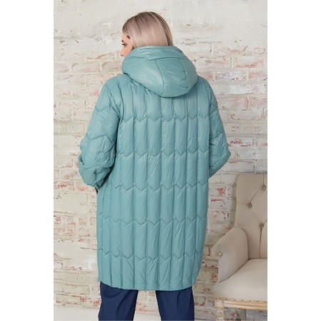 Female coat, size 58, khaki color-4