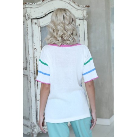 Female jumper, size 44, white color-6