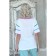Female jumper, size 44, white color