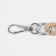 A chain for a bag, with carbines, plastic, 23 × 17 mm, 30 cm, light brown/silver color