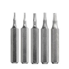 Bit KWB Micro, 28 mm, steel TQ60, HEX0.7/0.9/1.3/1.5/2, 5 pcs