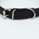 A collar with blunt spikes 38 x 1.5 cm, Osh 26-33, frost-resistant PU, black