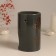 Aroma lamp ceramics "Focus for itself" gray with gold 7.2x7.2x11.6 cm