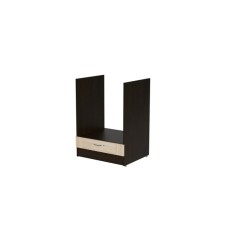 A table under an oven width 600 mm, 60x48x82 cm, wenge, quad oak sonom