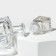 Set of Optica Snar, 500 ml, cup "Christ", 350 ml, 4 pcs, mix