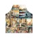 Apron kitchen with a photo print "Folk festivities", adjustable, size OS