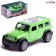 Metal car "Cruiser", 1:48, inertia, doors open, green color