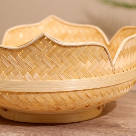 Vaska wicker, from bamboo 25x25x11 cm-3