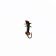 Mormyshka beetle with sawing and paws, weight 0.3 g, size 2