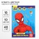 Color paper, A4, 18 sheets, 10 colors, non-unilateral, on paper, 48 g/m², Spider-Man