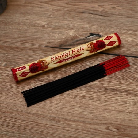 Incense "tulasi" 20 fragrances rose and sandal-2