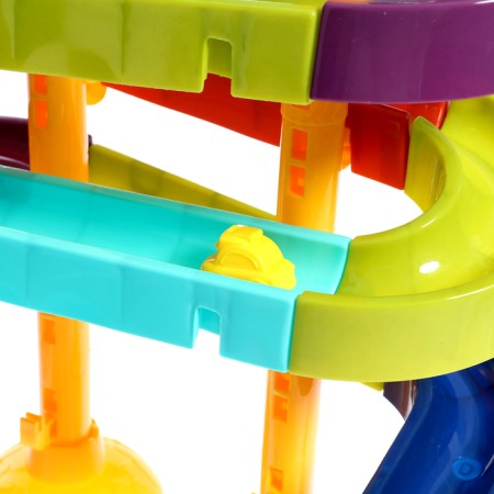 Track for playing the bathroom "Duck water park", on suction cups-5