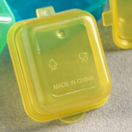 Set of lunch boxes of plastic "Summer", 8 pcs, 45 ml, color mix-2