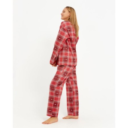 Пижама (рубашка, брюки) женская KAFTAN Red, р. 40-42-2