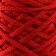 Knitting cord 100% polyester, width 3 mm 100m (red)