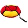 Winter Star tubing-vatter, case diameter 70 cm, red/yellow color