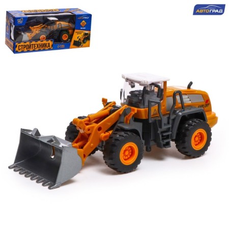 Metal loader "StroyTechnics", movable parts, with plastic elements