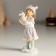 Souvenir Polystone Suspension "Baby with a favorite in a hat" 4x4x10.5 cm