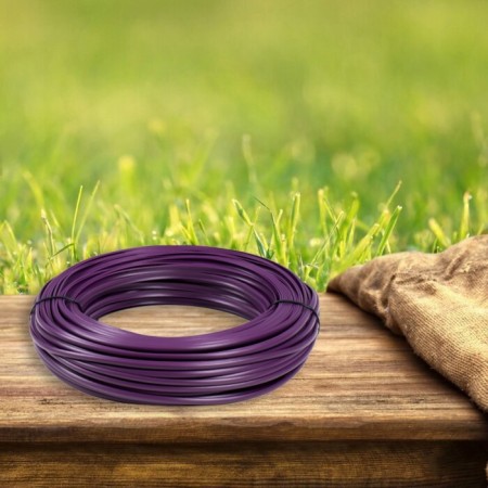 Artificial Rang Smooth 7 mm 100 m half a pipe (purple)