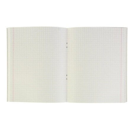 A notebook of 96 sheets in Calligrata "Nature", covered cardboard, block No. 2, whiteness 75% (gray sheets), mix-1