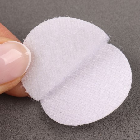 Velcro on a glue basis "Circle", set of 12 pcs., Size 1 pc. 3 cm-4