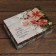 The box is folding, the lid is "a gift for someone who behaved well" 24 x 17 x 8 cm