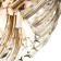 Ceiling chandelier Arte Lamp Ella A1054PL-9GO, E14, 9x40 W, 65x65x40 cm, golden