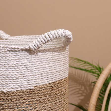 Wicker basket 32x32x47 cm-5