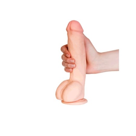 Fallomitator on the suction cup Toyfa Realstick Elite Dildo, TPR, Flevoy, 24 cm-15