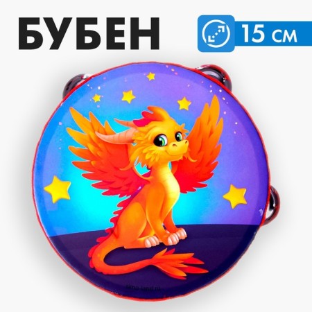 Tambourine "Bold dragon"