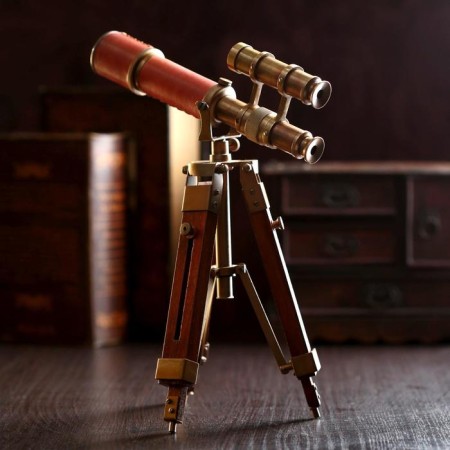 Souvenir "Telescope" on the tripod 40x24x19 cm-1