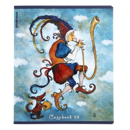 Notebook of 48 sheets in the Erichkrause Ceal "Musicians", matte lamination, OFSET BOCom 100%, mix-5