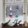 Vinyl sticker on the Window "New Year's Company", reusable, 20 x 34.5 cm, New Year