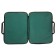 Folder for drawings and drawings A3, 470 x 350 x 20 mm, handles, textile, calligrata standard, green, density 600d