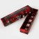 New Year. Box under 5 sweets "Fulfilling desires", 21x5x3.3 cm, confectionery packaging