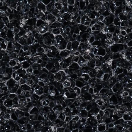 Sponge rectangular, large -porous 10 ppi, sheet 50 x 50 x 5 cm, black-3