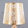 Table lamp 58077/1 E27 40W gold 25x25x42cm Risalux