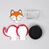 Set for experiments "Wonderful Crystals", Fox