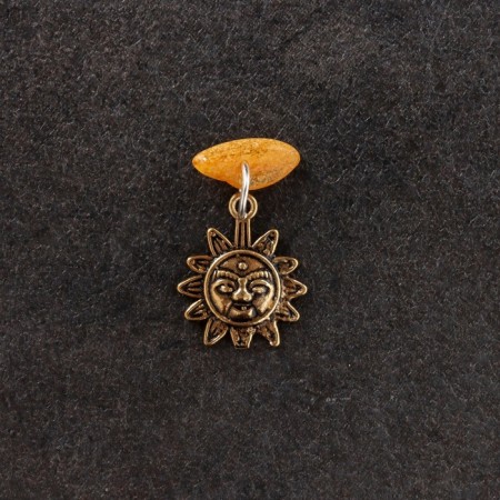Talisman Talisman Talisman, Brass, Amber