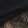 Lace elastic fabric, 180 mm × 2.7 ± 0.5 m, black color