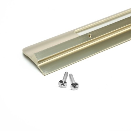 Furniture bracket RS1402, M/O = 256, Satin gold color-4