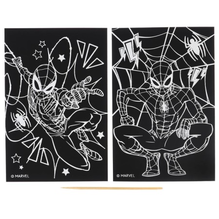 Engraving with a rainbow base, 10*15 cm "Spider-Man"-3