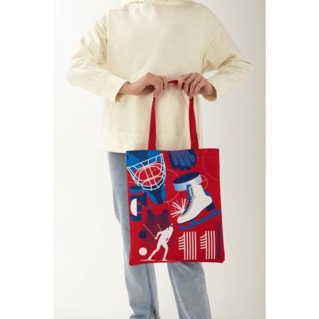 Bag Chopper Putin Team, 35 x 40 x 0.5 cm, red