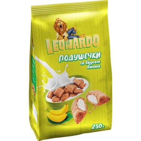 Ready breakfast "Leonardo", pads, with a banana taste, 250 g