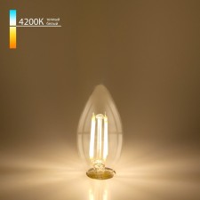 Филаментная светодиодная лампа «Свеча» C35 Elektrostandard, 35х35х98 мм, 9Вт, E14, 1000Лм, 4200К