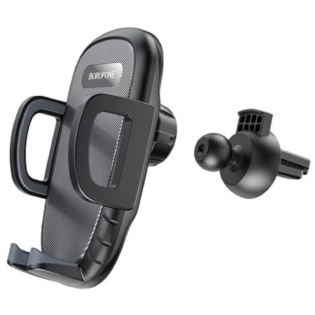 Car holder Borofone BH52, to the deflector, for 4.5-6.7 ", clamp 55-90 mm, black-1