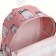 School backpack on lightning, external pocket, pink color
