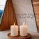 Candle cylinder aromatic "spicy apple", set of 5.6x8 cm, 2 pcs