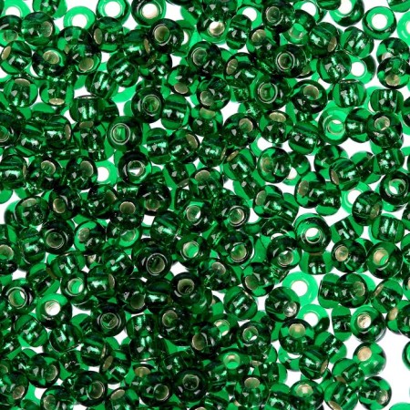 Czech Republic "Gamma" Round "5" 10/0 5g (E065 Emerald)