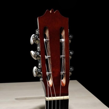 Acoustic guitar is 6 string, Menz. 650mm, strings metal, head with grooves-1